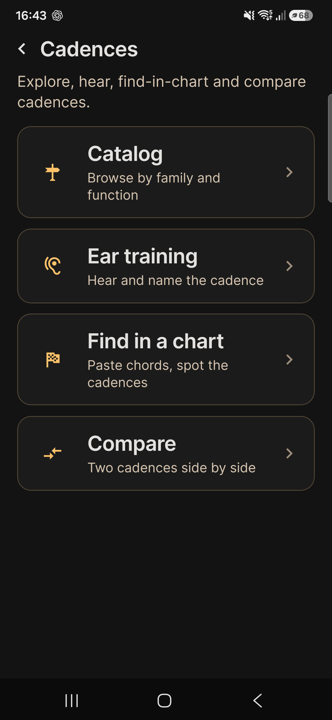 cadences