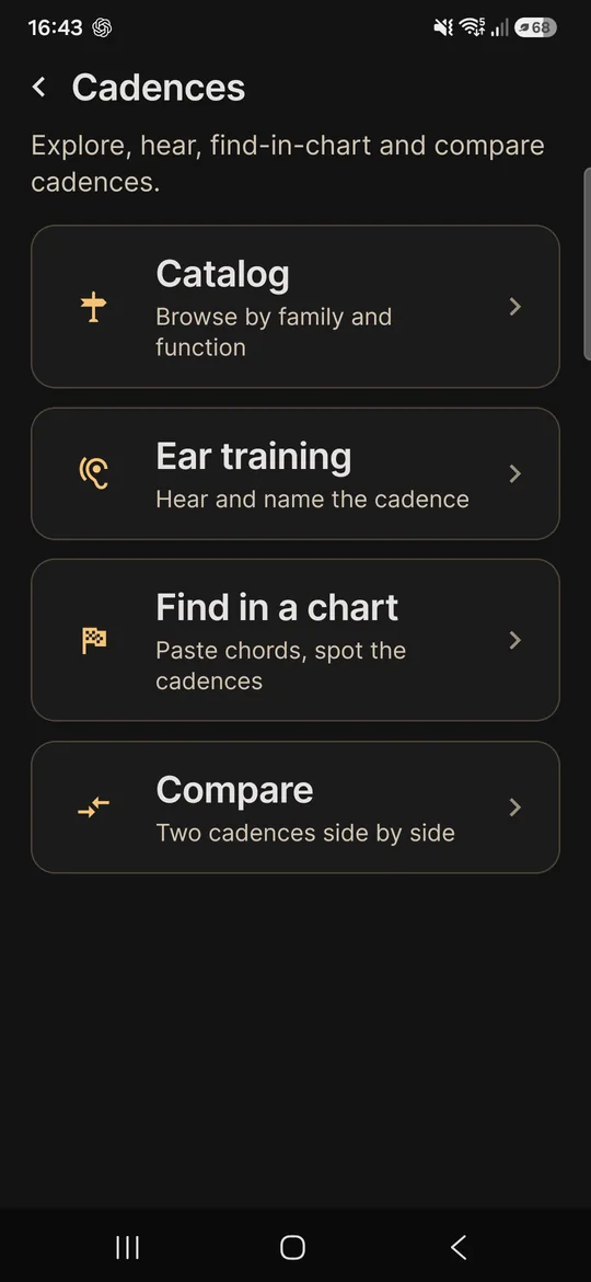 cadences