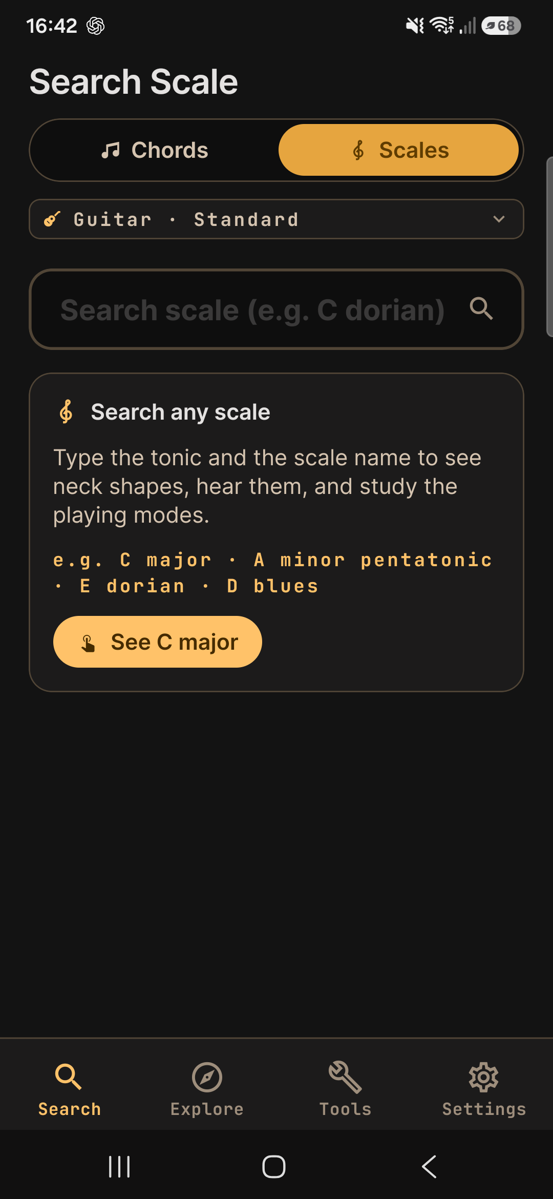 scale search