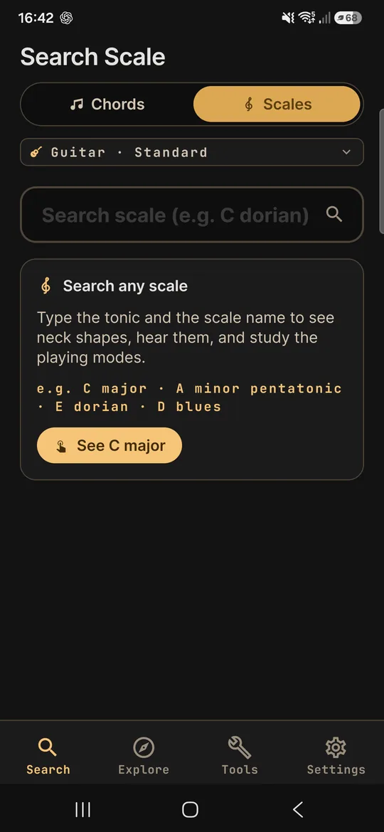 scale search